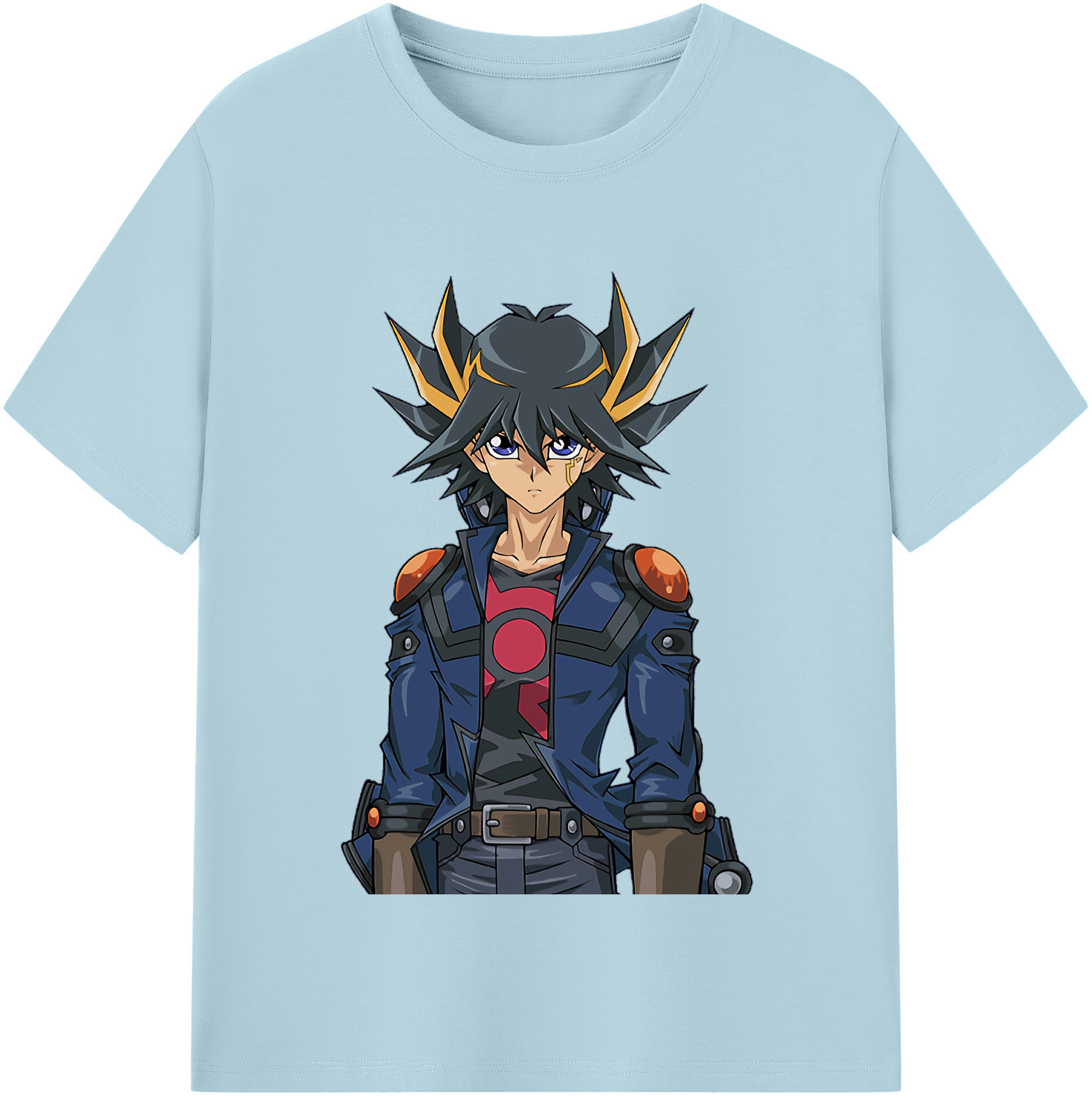（画像用） 遊☆戯☆王 Yu-Gi-Oh! 綿100％半袖Tシャツ（フロントプリント）